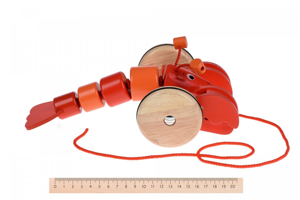Zabawka na kółkach Goki Lobster 54904G - obrazek 4