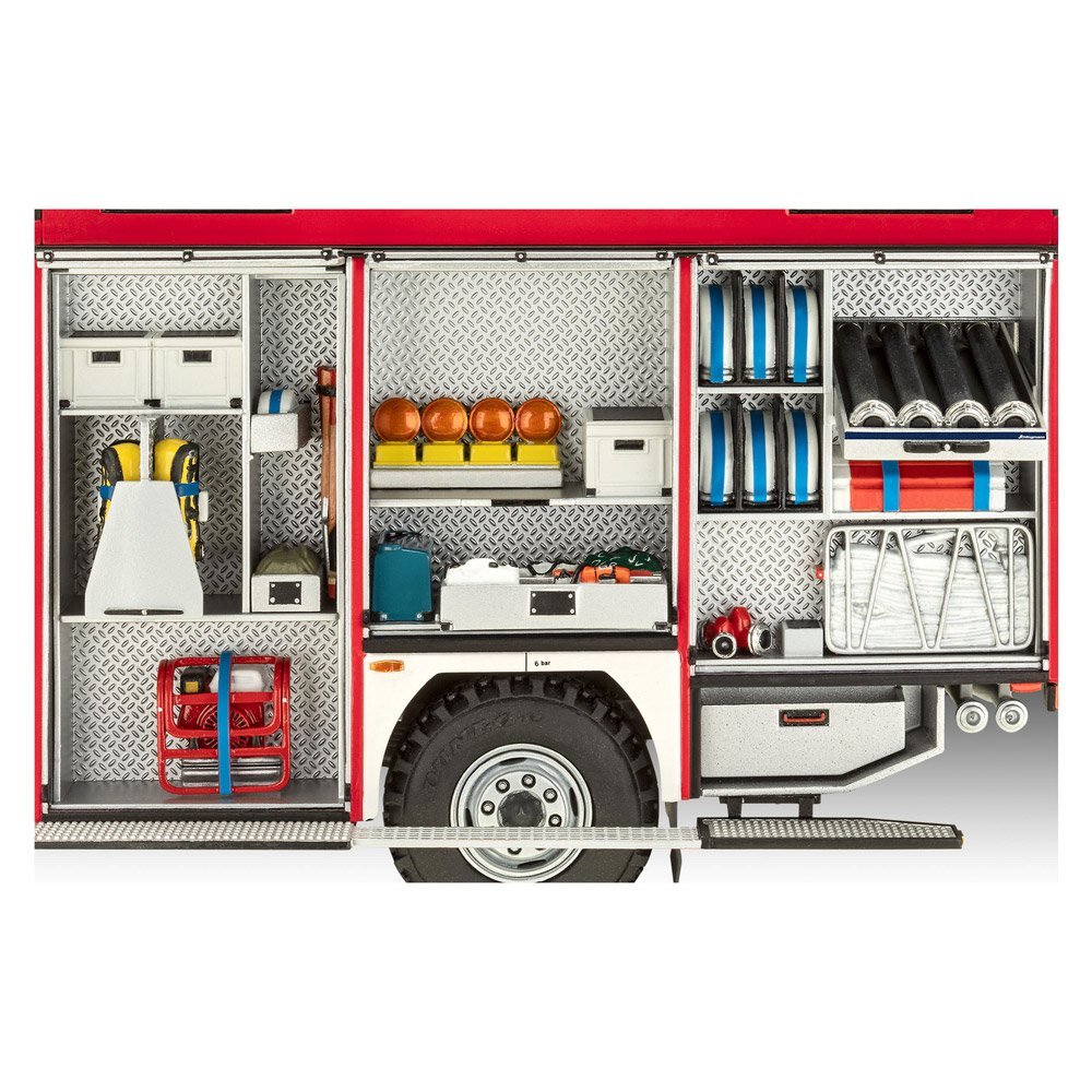 Replika modelu czołgu strażackiego Revell TLF 16/25 poziom 5 skala 1:24 RVL-07586 - obrazek 5