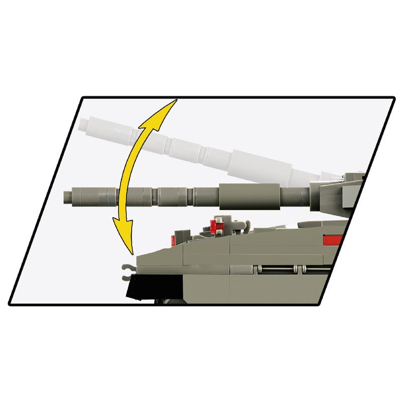 Projektant czołgu Merkava Mk 1 825 części Cobi COBI-2621 - obrazek 5