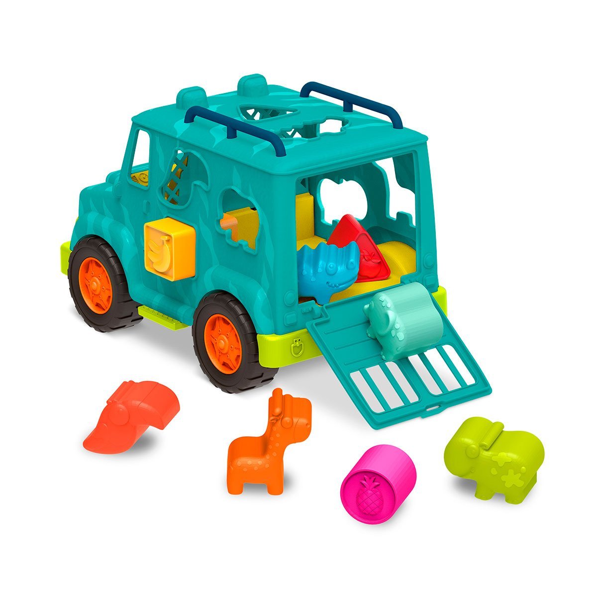Zestaw do sortowania Safari Truck w kolorze morskim Battat BX2024Z - obrazek 2