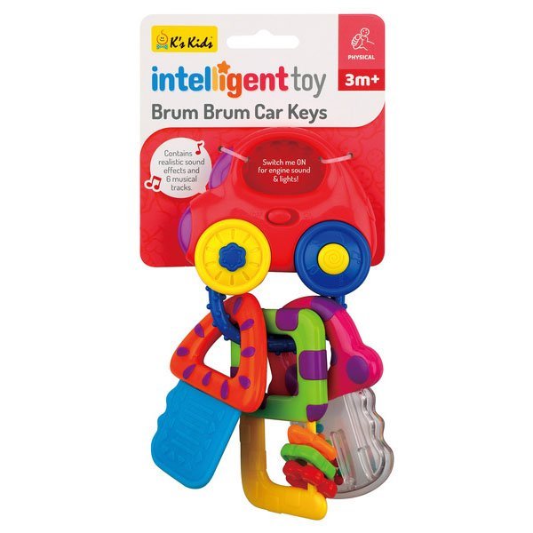 Grzechotka muzyczna Keys z efektem świetlnym Ks Kids - obrazek 2