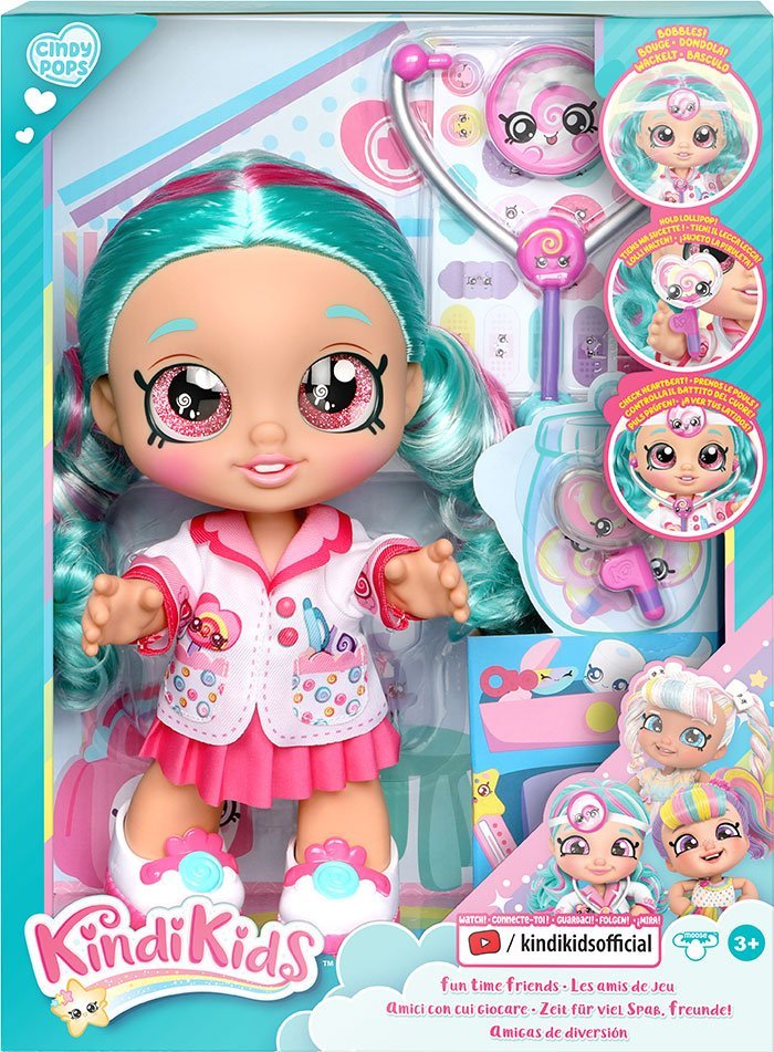 Lalka Kindi Kids Dr. Cindy Pops Fun time seria Moose 50036 - obrazek 4