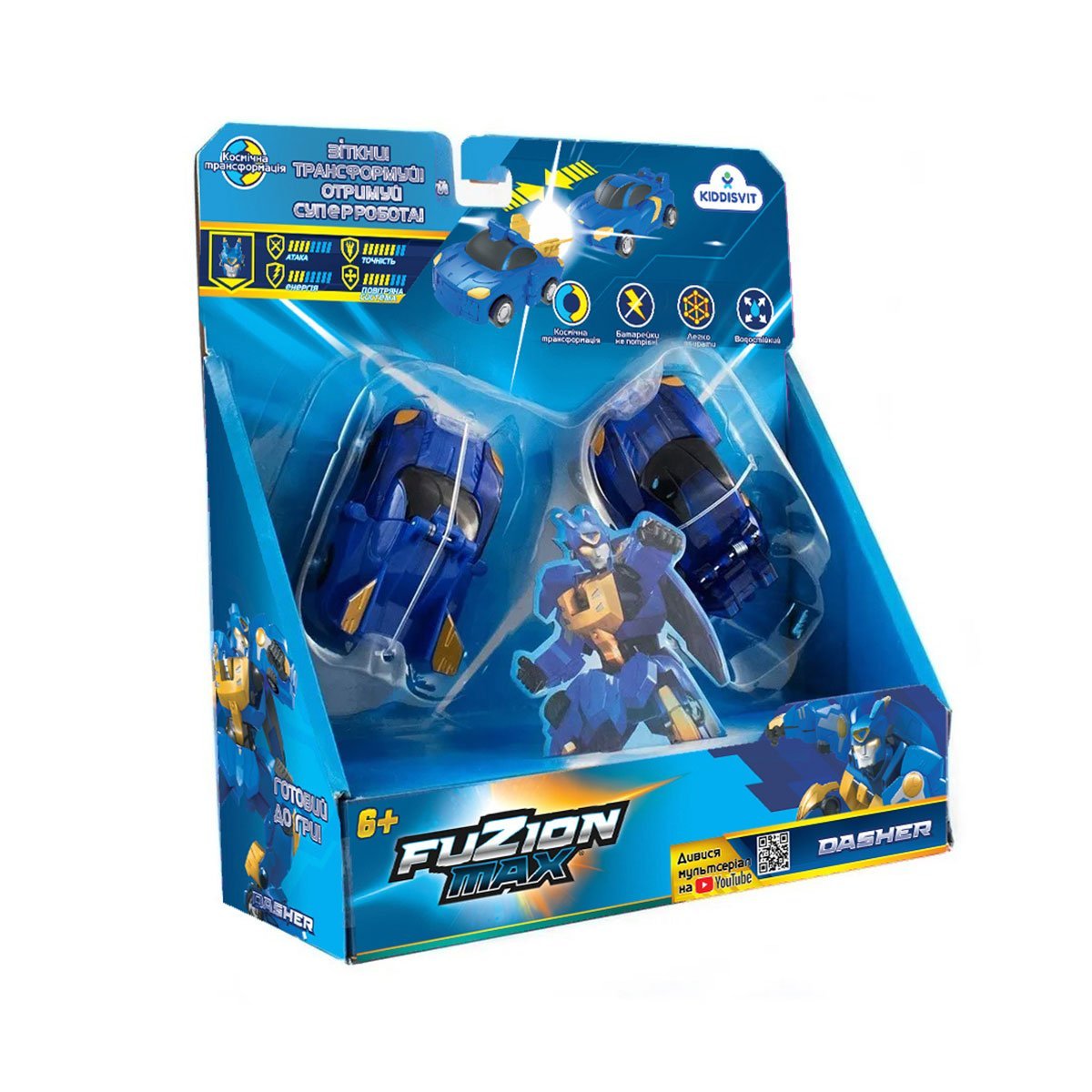Dasher Fuzion Max 54003 Zestaw samochodowy Transformers