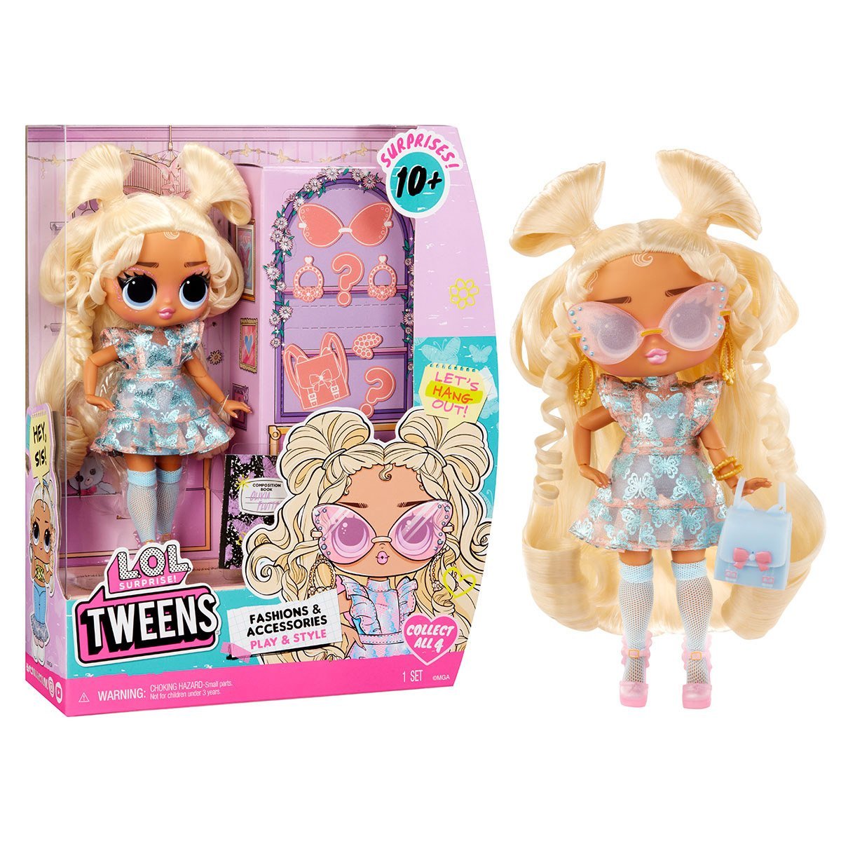 Zestaw do zabawy z lalką Olivia Flutter z serii Tweens Core LOL Surprise 559412