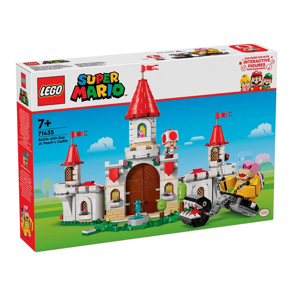 Konstruktor walczy z rojem w zamkowym piecu Super Mario Lego 71435