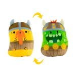 Miękka zabawka 2 w 1 Kot i ogórek Wikingowie 15 cm Koty kontra Ogórki CVP2200-1