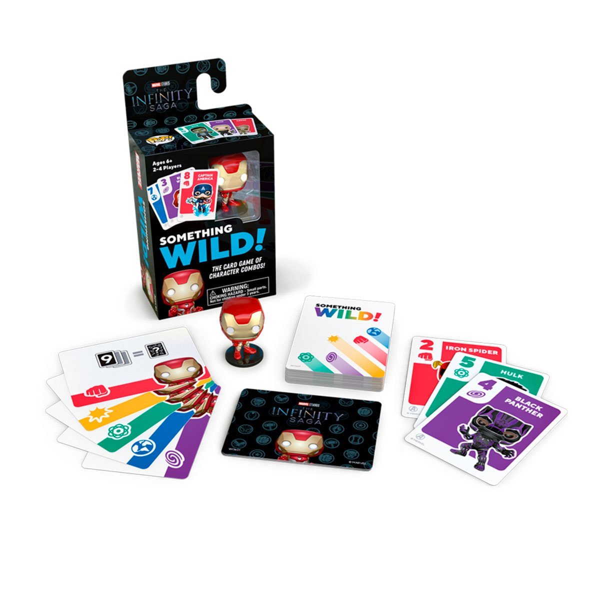 Gra planszowa z kartami Something Wild Iron Man seria Infinity War Funko 60495