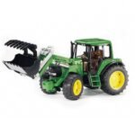 Ciągnik John Deere z ładowaczem czołowym Bruder 02052